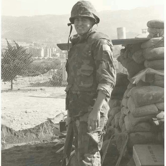 Todd Hallstrom, a United States Marine who served in Lebanon, was killed March 10, 1984 in an automobile accident in Haifa, Israel shortly after the military was pulled out of Beirut. He will be honored by one of his fellow Marines, Nicholas Mottola, Saturday morning. Photo provided by Nicholas Mottola.