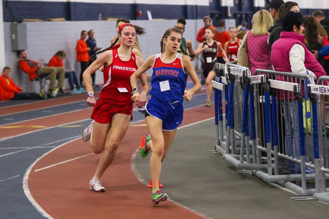 Winnacunnet's Kelly Arsenault will run in the 2-mile at Friday's New Balance Nationals Indoor meet at the Armory in New York City. Matt Parker/Seacoastonline