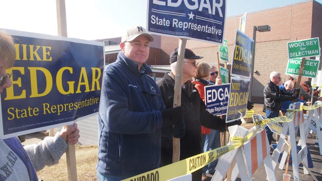 Democrat Mike Edgar won an open state House seat in a special election Tuesday. Photo by Max Sullivan/Seacoastonline