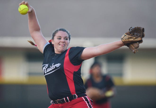 South Sumter's Marissa Mesiemore pitches during last year's Class 4A-Region 2 semifinals against Alachua Santa Fe.