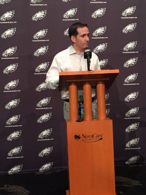 Eagles de facto general manager Howie Roseman said recently he liked 10 players in the first round and, now that the Birds will pick No. 8 in the draft, he has plenty of options.