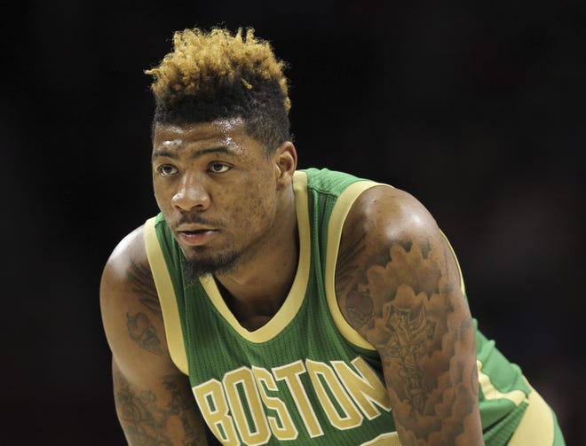 Celtics guard Marcus Smart has struggled with his shot this season, but due to his work in practice he believes the shooting woes are only temporary.