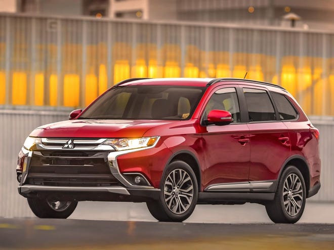 The 2016 Mitsubishi Outlander, the only compact SUV with standard third-row seats, is attracting more buyers after starting prices were reduced for the 2016 model year. The Associated Press