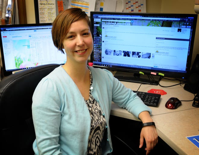 Amy Adams has been the public relations coordinator for four years at Salina Public Library.