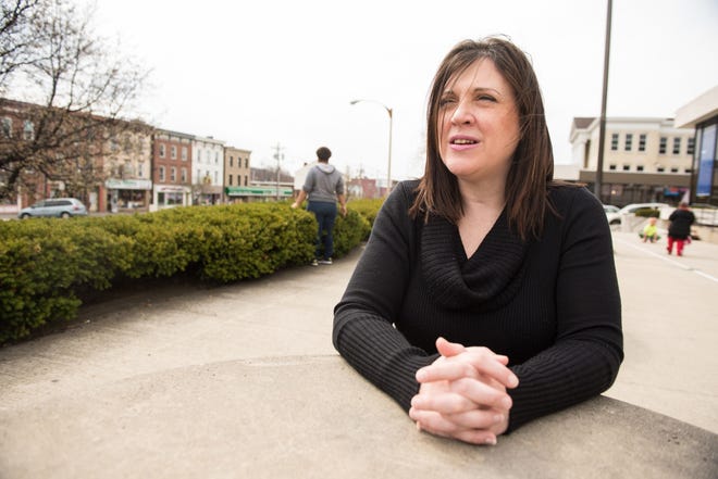 Dawn Wilkin, assistant director of prevention services for Catholic Charities of Orange County, has been with Team Newburgh since 2008. A former substance abuser, Wilkin now works with kids and the community to lower the rates of substance abuse. KELLY MARSH/FOR THE TIMES HERALD-RECORD