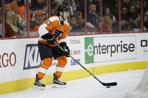 Shayne Gostisbehere has been nominated for the Bill Masterton Trophy.