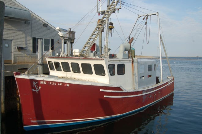 Tye Vecchione used to fish for cod on his boat Bada Bing a decade ago. Now the vessel, moored at Chatham Fish Pier, is a scalloper.

Staff photo by Rich Eldred