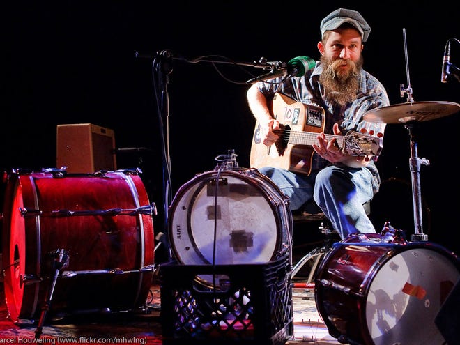 One-man-band Ben Prestage will perform with Company Man and Il Gato on Friday at High Dive.