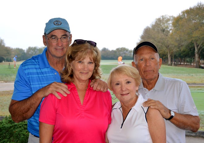 The Halifax Plantation annual President's Cup was held March 15 at the Halifax Plantation Golf and Country Club in Ormond Beach. First place winners were, from left, Larry Bates, Christine Bates, Peg Iacovelli and Bob Iacovelli. This is a yearly event that honors outstanding members of each golf association. Roll of Honor winners were Ron Brzezinski for the Men's Golf Association, Sue Hopson for the 18 Hole Women's Association and Barbara Baker for the 9 Hole Women's Association.