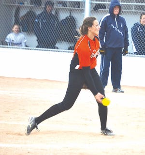 Senior pitcher Brooke Beaubien is one of Cheboygan's team captains this season. Despite losing key players to graduation, the Chiefs are looking to claim conference and district titles this spring.