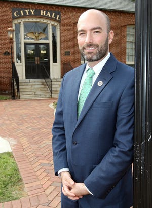 Adrian Miller is Belmont newest city manager. JOHN CLARK/THE GAZETTE