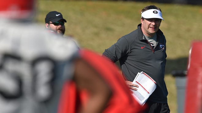 Georgia coach Kirby Smart says his staff has "a plan ready to kick in" if they are allowed to open satellite camps.