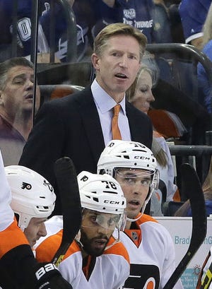 Coach Dave Hakstol credits players for persistence in making playoffs.