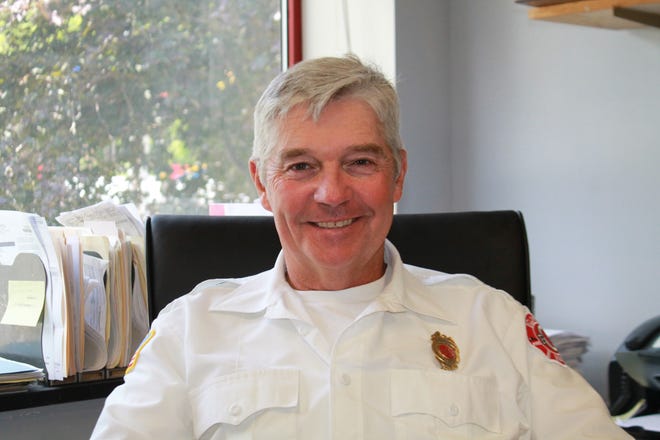 Clinton Fire Chief John McLaughlin