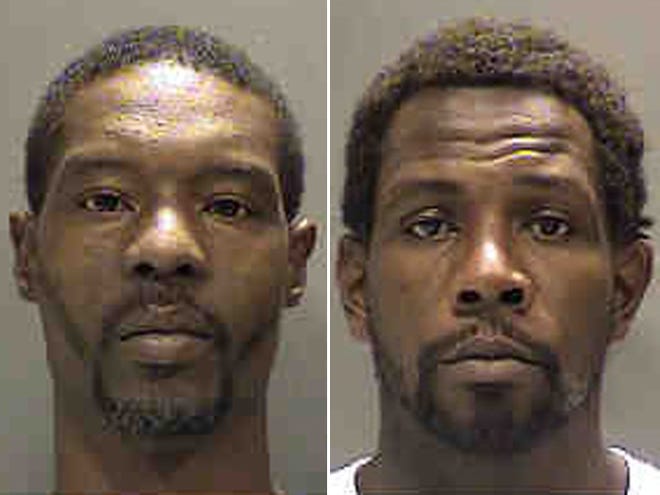 Arthur Brantley III, 37, left, and Kishuan D. Pearson, 32, were arrested on drug charges. (Provided by Sarasota Police)