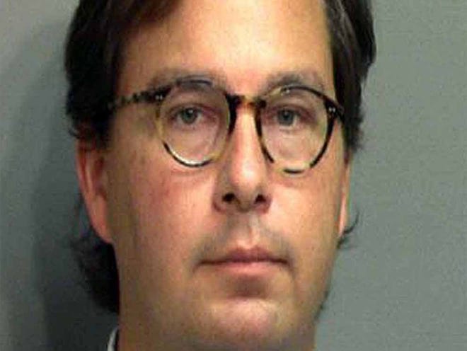 Donald Carlton Gibson, 41, a lawyer charged with forgery and theft by conversion in Glynn County.