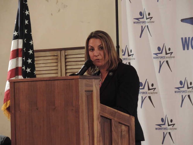 Ruth Hughs, Texas Workforce Commission commissioner representing employers, was the featured speaker at the Workforce Solutions South Plains 15th annual Awards of Excellence Banquet Thursday.