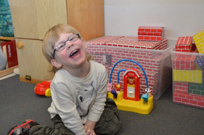 Trevor Bansbach, a preschooler at CP Rochester’s Augustin Children’s Center, was named as ambassador for the 11th annual 5K Run for Fun and 1-Mile Fun Walk fundraiser May 7. PHOTO PROVIDED