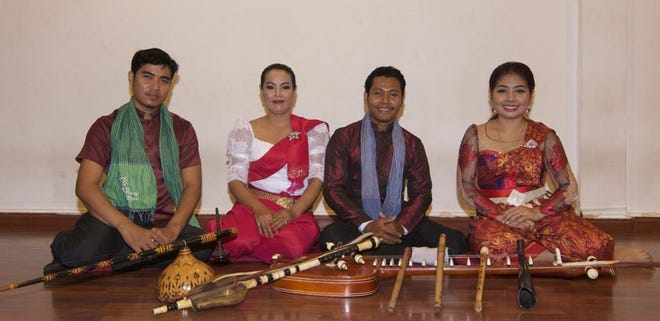 A concert of traditional Cambodian music will be performed Sunday afternoon in Fall River.

COURTESY PHOTO