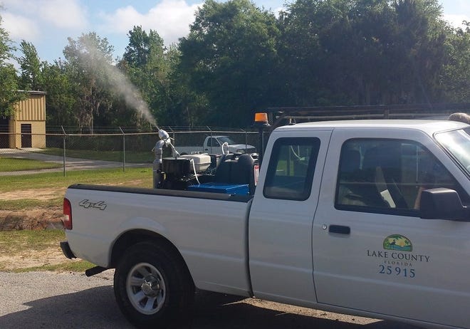 Lake County Mosquito & Aquatic Plant Management has installed four new, more efficient low-pressure spray systems in its trucks.