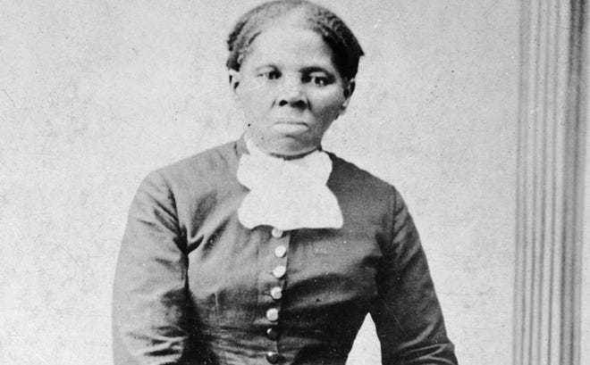 This image provided by the Library of Congress shows Harriet Tubman, between 1860 and 1875. A Treasury official said Wednesday, April 20, 2016, that Secretary Jacob Lew has decided to put Tubman on the $20 bill, making her the first woman on U.S. paper currency in 100 years. (H.B. Linsley/Library of Congress via AP) MANDATORY CREDIT