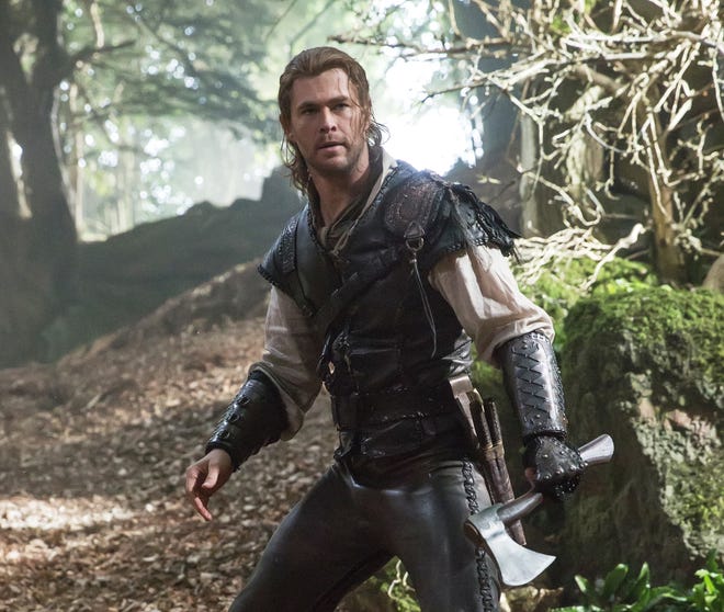 CHRIS HEMSWORTH as Eric the Huntsman in the story that came before Snow White: “The Huntsman: Winter’s War.” Hemsworth and OscarÆ winner Charlize Theron return to their roles from “Snow White and the Huntsman,” joined by Emily Blunt and Jessica Chastain.

Byline:	Credit: Giles Keyte