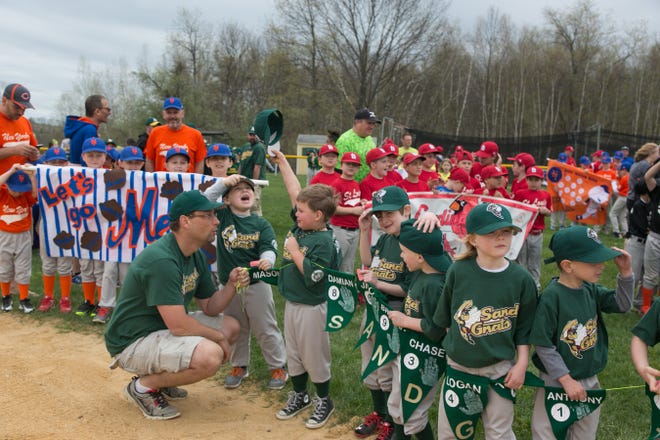 The Sand Gnats are excited for the start of the season. View more photos from opening day at recordonline.com.