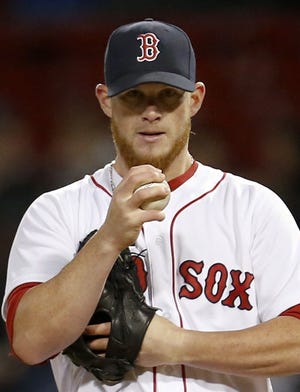 First-year Red Sox closer Craig Kimbrel is off to a slow start with his new team, having allowed five runs in nine innings so far this season.