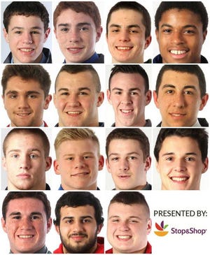 The Patriot Ledger All-Scholastic wrestling team for the winter of 2016.