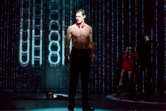 Benjamin Walker plays Patrick Bateman in Broadway's "American Psycho." Photo Courtesy Jeremy Daniel