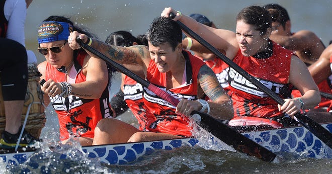 Dragon boat teams will compete at the third annual South Lake County Dragon Boat Festival Saturday in Clermont. DAILY COMMERCIAL FILE