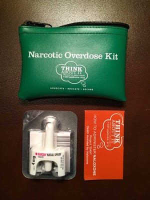 Special/ Winder police have been outfitted and trained to use these kits to treat overdose victims.