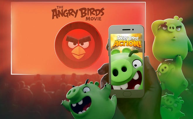 Angry Birds' maker wants phones out as credits roll