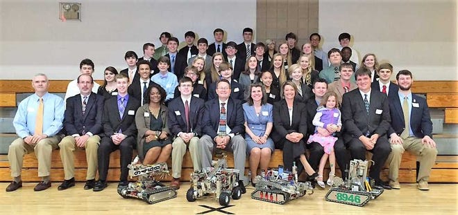 More than 300 people attended an exposition held by the Student Engineering Team at North Augusta High School. The robotics team won a pair of state titles this year.