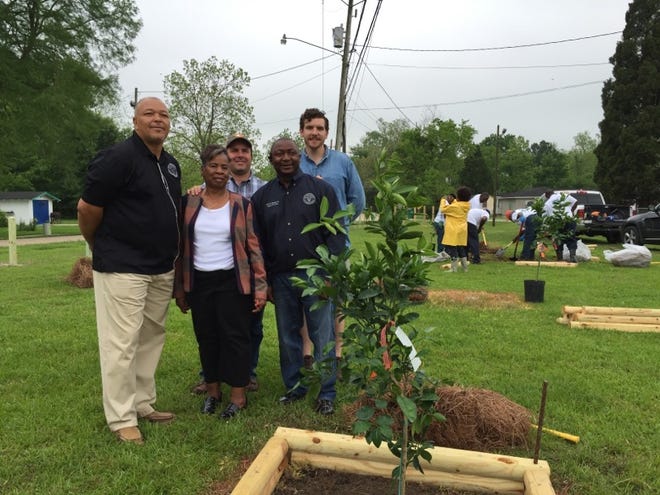 Locals and officials gathered Friday, April 22 to celebrate Earth Day in St. Gabriel