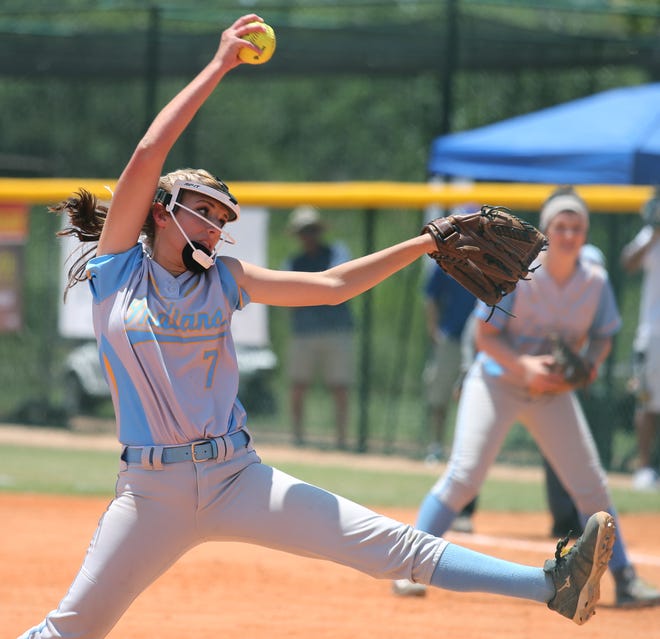 Senior pitcher Lauren Stalvey and Chiefland softball opens state softball tournament Wednesday against Franklin County in the Class 1A semifinals.