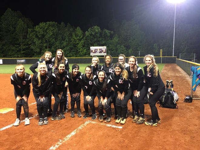 The Gaston Christian girls softball team will be playing in the Metrolina Athletic Conference championship game on Friday night. (Special to The Gazette)