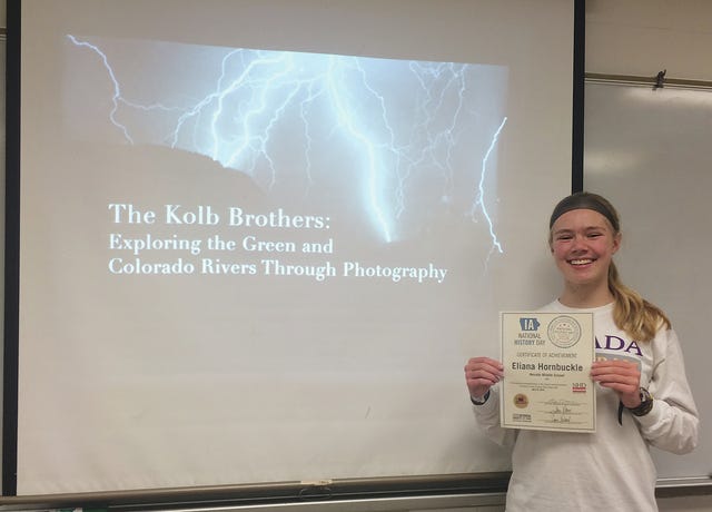 NMS student named finalist at State History Day