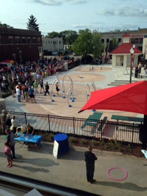 Zeeland's Splash Pad opened in 2014. It is slated for expansion this fall.

FILE