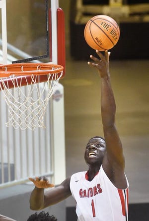 NWF State freshman Moustapha Diagne will not be in Niceville next year after declaring for the NBA draft.