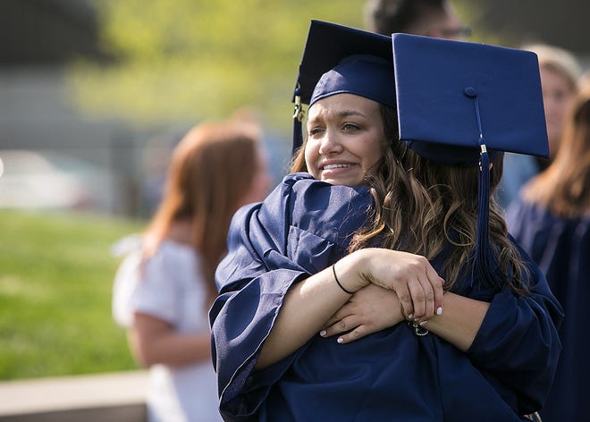 Hope College seniors graduate Sunday, May 8, with a Baccalaureate service held in Dimnent Chapel and a Commencement ceremony held the Ray and Sue Smith Stadium. CONTRIBUTED