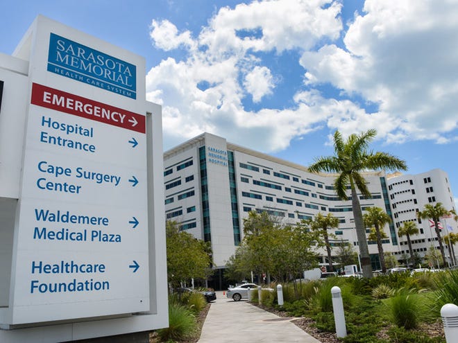 Sarasota Memorial Hospital is pictured in this 2015 file photo.