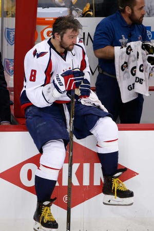 Washington's Alex Ovechkin and the Capitals won the Presidents' Trophy but lost in the playoffs.