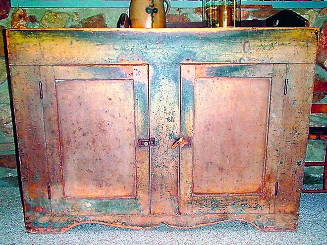 My antique dry sink has a story to tell. Its scuff and saw marks tell the history of the utilitarian uses when food was prepared on it. Do you listen to the antiques in your home.