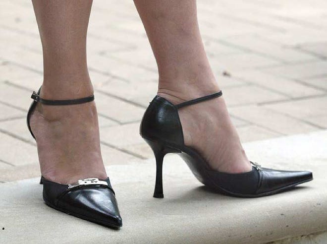 More than 54,000 people supported a British woman's online petition to make it illegal for employers to require female workers to wear high heels.