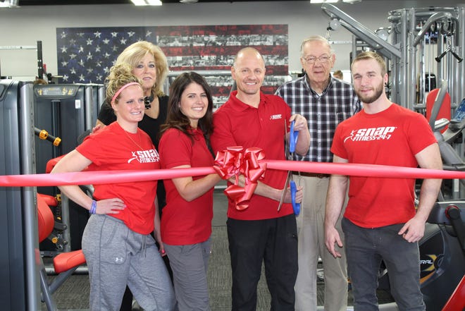 Snap Fitness, located at 845 Lafayette Road, Hampton, celebrated their formal grand opening on April 16. Courtesy photo