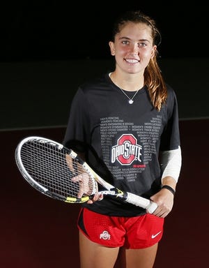 Ohio State freshman Francesca Di Lorenzo is the Big Ten player of the year and ranked third nationally.
