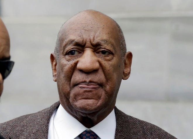 FILE - In this Feb. 3, 2016 file photo, actor and comedian Bill Cosby arrives for a court appearance in Norristown, Pa. Cosby has asked the state Supreme Court to review last week's decision by a mid-level appeals court that upheld the case. Cosby is charged with indecent sexual assault over a 2004 encounter with a former Temple University employee. His preliminary hearing is set for May 24. (AP Photo/Mel Evans, File)