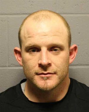 This photo provided by Douglas County Sheriff's Office in Kansas shows Shane Steven Allen. Court documents allege that Allen held a Lawrence college student against her will and beat her before returning her to her sorority six days later. He faces one felony charge of kidnapping and four felony charges of battery in the attack April 2016 on a 20-year-old woman whom he met through a mobile dating app.