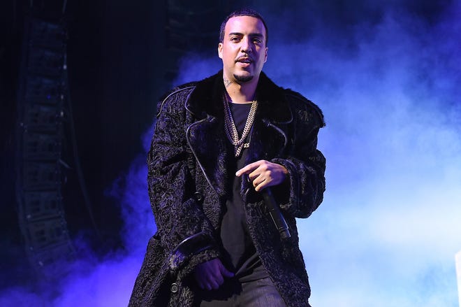 In this Feb. 12, 2015 file photo, rapper French Montana performs at HOT 97's "The Tip Off" at Madison Square Garden, in New York. French Montana has signed with Bad Boy Entertainment and Epic Records. The music companies told The Associated Press on Thursday, May 5, 2016, about the signing of Montana. (Photo by Scott Roth/Invision/AP, File)